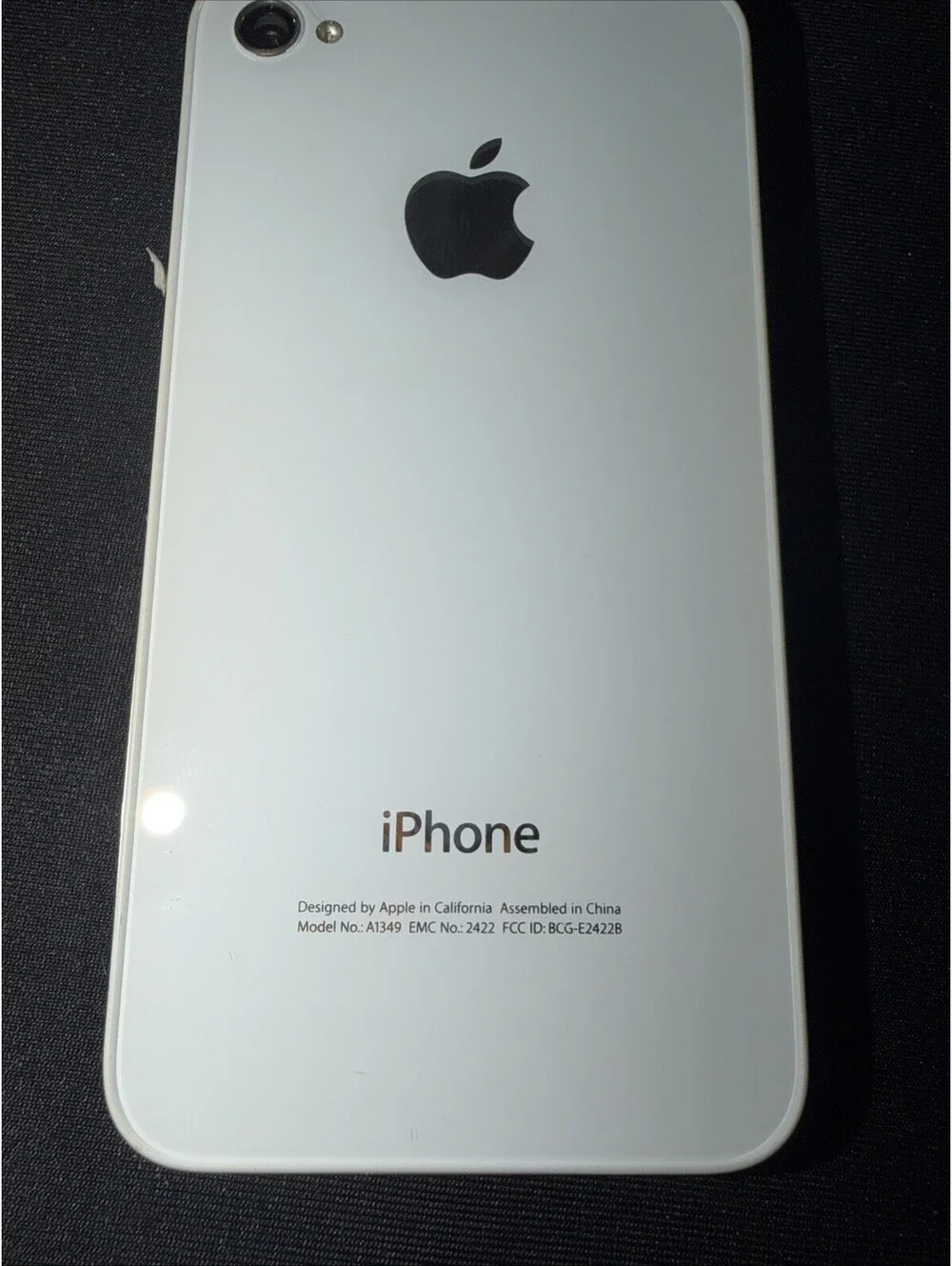 Apple iPhone 4 - 8GB - white (Unlocked) A1349 (CDMA)